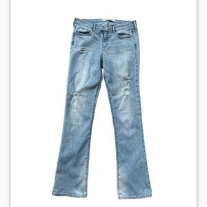 Abercrombie & Fitch Light Blue Boot Cut Jeans